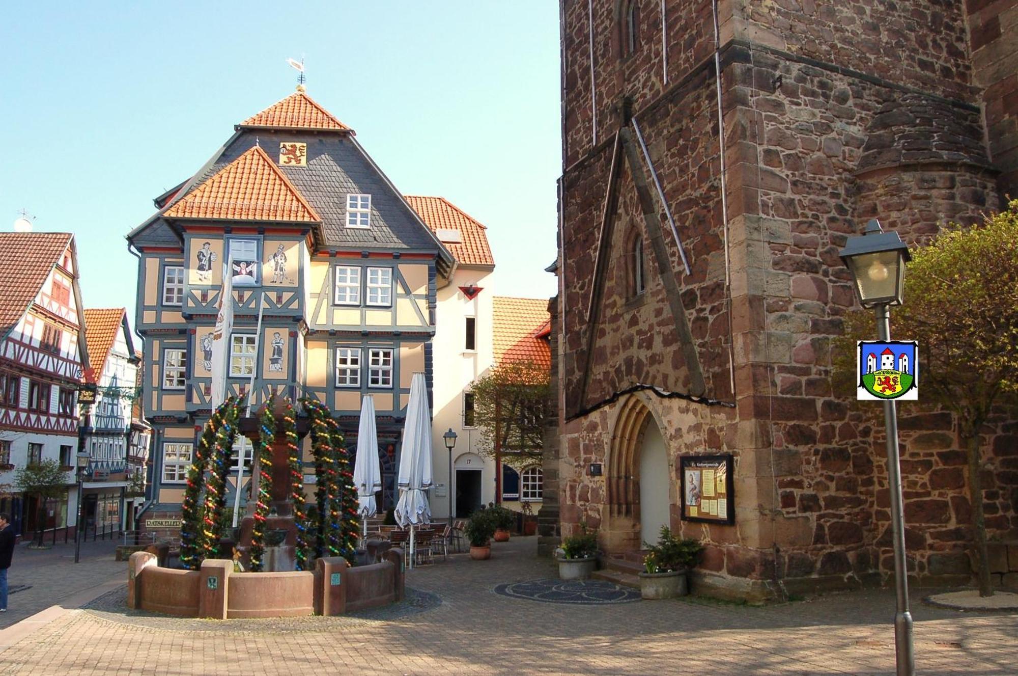 Hollestuebchen Apartment Hessisch Lichtenau Luaran gambar